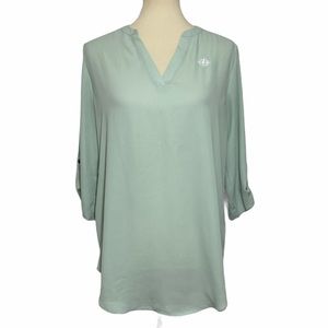 Port Authority V-Neck Blouse